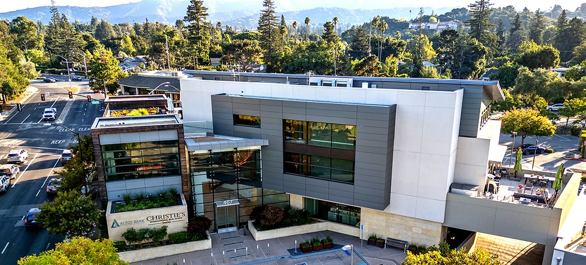 exterior of Altos Bank building